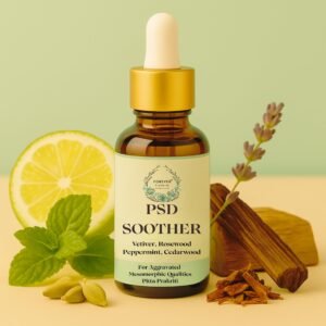 Forever Flourish PTSD Soother Aromatherapy Oil Essential Oil Blend for Aggravated Mesomorphic Qualitie