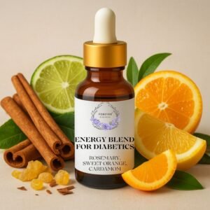 Forever Flourish Energy Blend for Diabetics, Kapha Balancing Diffuser Aroma Oil