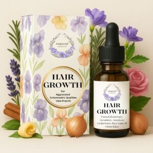 Forever Flourish (Holistic) Ayurvedic Hair Growth Oil for Vata Prakriti